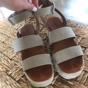 Strappy Platform Shoes